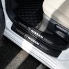 For Qashqai Versa Leaf Sentra Pulsar Xterra X-trail Nismo Carbon Fiber Automotive Parts Car Threshold Stickers