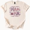 Mama Fall Pumpkin Shirt Cute Polka Dot Letter Graphic Tee Autumn Thanksgiving T Shirt for Neutral Boho Leaf Acorn Floral Print Top