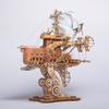 DIY 3D Holzpuzzle Fantastisches Raumschiff Beliebtes Montagemodell Ein Geburtstagsgeschenk für einen Jungen Steampunk Computerraum Dekoration Spielzeug