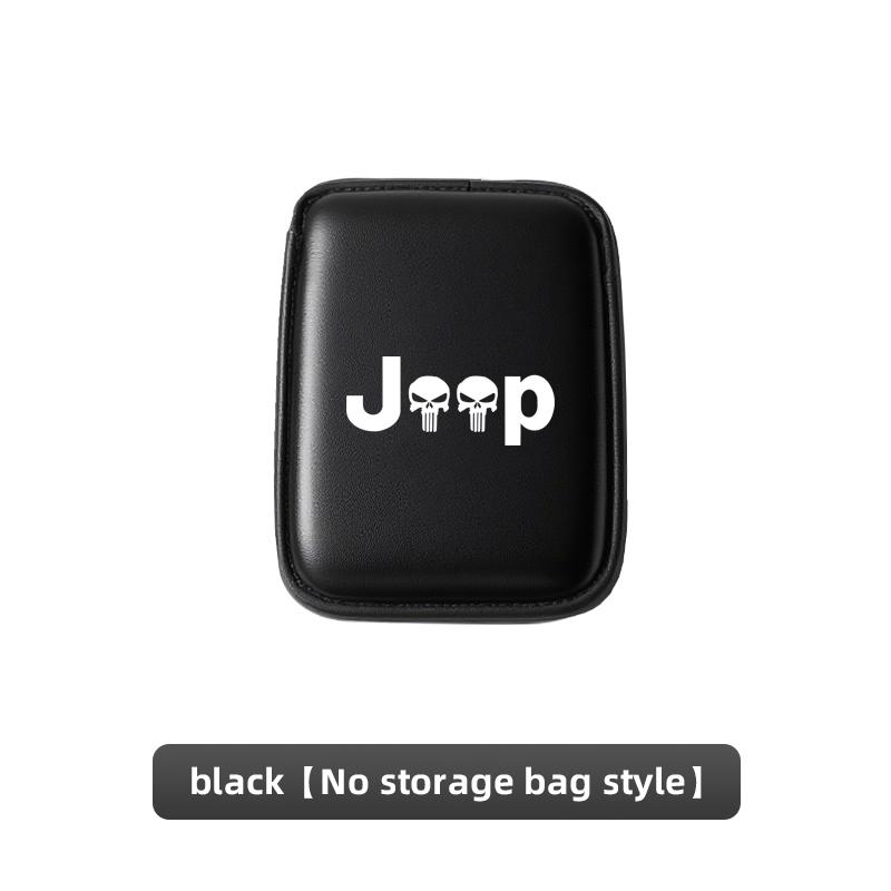 Car Armrest Mat Center Console Leather Protection Cushion For Jeep Renegade Compass Grand Cherokee Wrangler Jk Gladiator Patriot