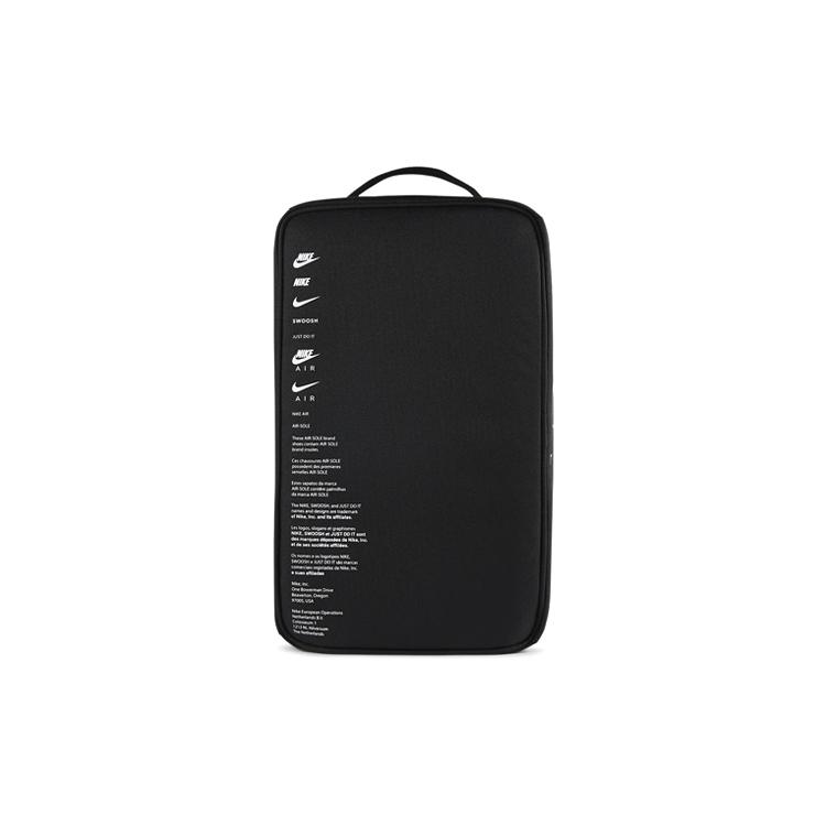 New Nike Polyester Clutch, Shoe Box, Shoe Bag, Gym Bag, Handbag Regular Unisex Black CW9266-010