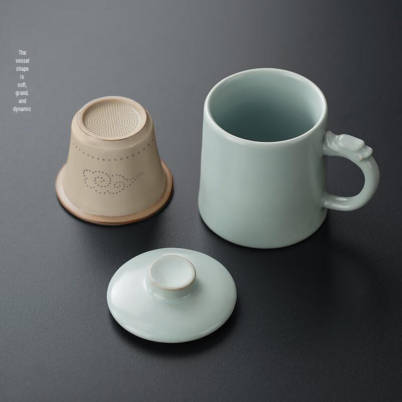 

Yunzhishu Ceramic Tea Cups 3-Piece Set