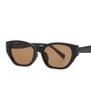 Vintage Okulary Przeciwsłoneczne Kocie Oko dla Kobiet Mężczyzn Retro Prostokątne Okulary Słoneczne Rama PC Unisex Markowe Gogle