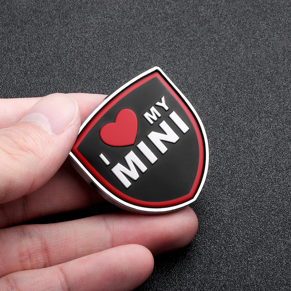 

1PC New 3D Metal Car Badge Decor Body Trunk Emblem Sticker For Mini Cooper One S R50 R53 R56 R60 F55 F56 R57 R58 R59 Styling 1pc