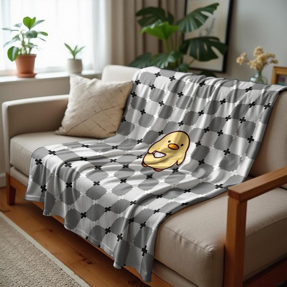 Crisp Red Apple Fruit Anime Cartoon Flannel Blanket Soft Warm Throw for Bedroom Sofa Car Kids Holiday Gift