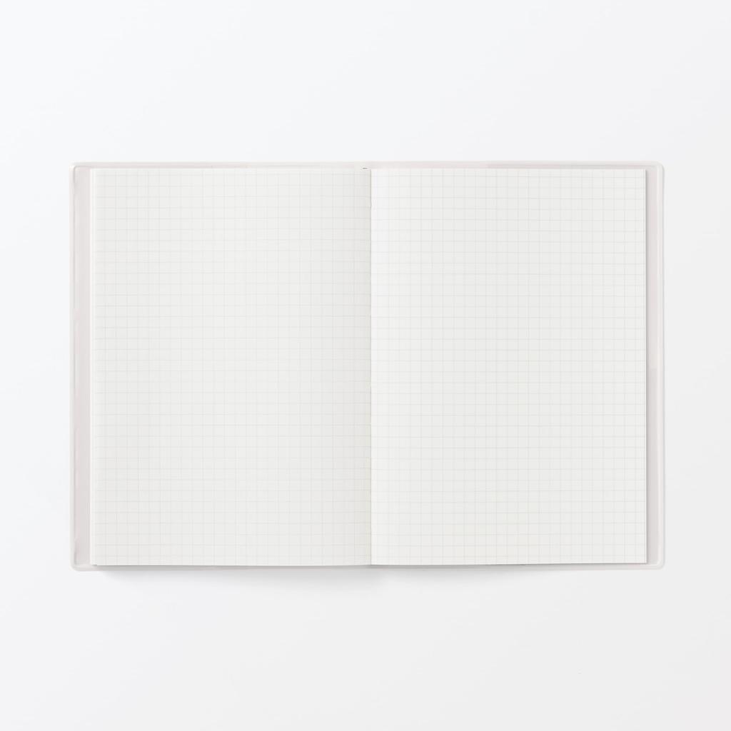 MUJI Starting on December White 84854217 Monthly/Weekly Planner, Monday, 2025, B6, Gray,