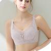Gather Bra Women's Thin Plus Size Bra No Steel Ring Adjustable Breast Collection Bra