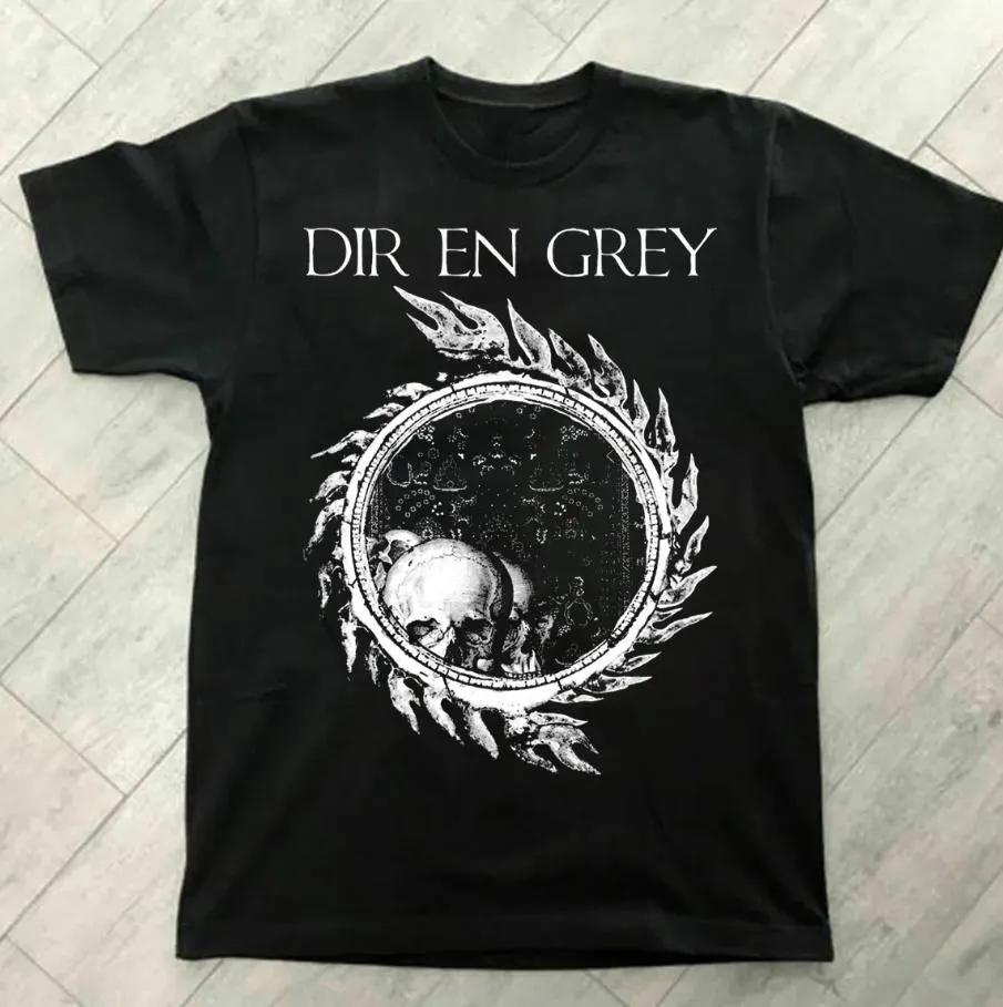 

Rare Collection Dir En Grey Band Gift Summer Unisexs and Womens Loose and Breathable Tshirt Top S