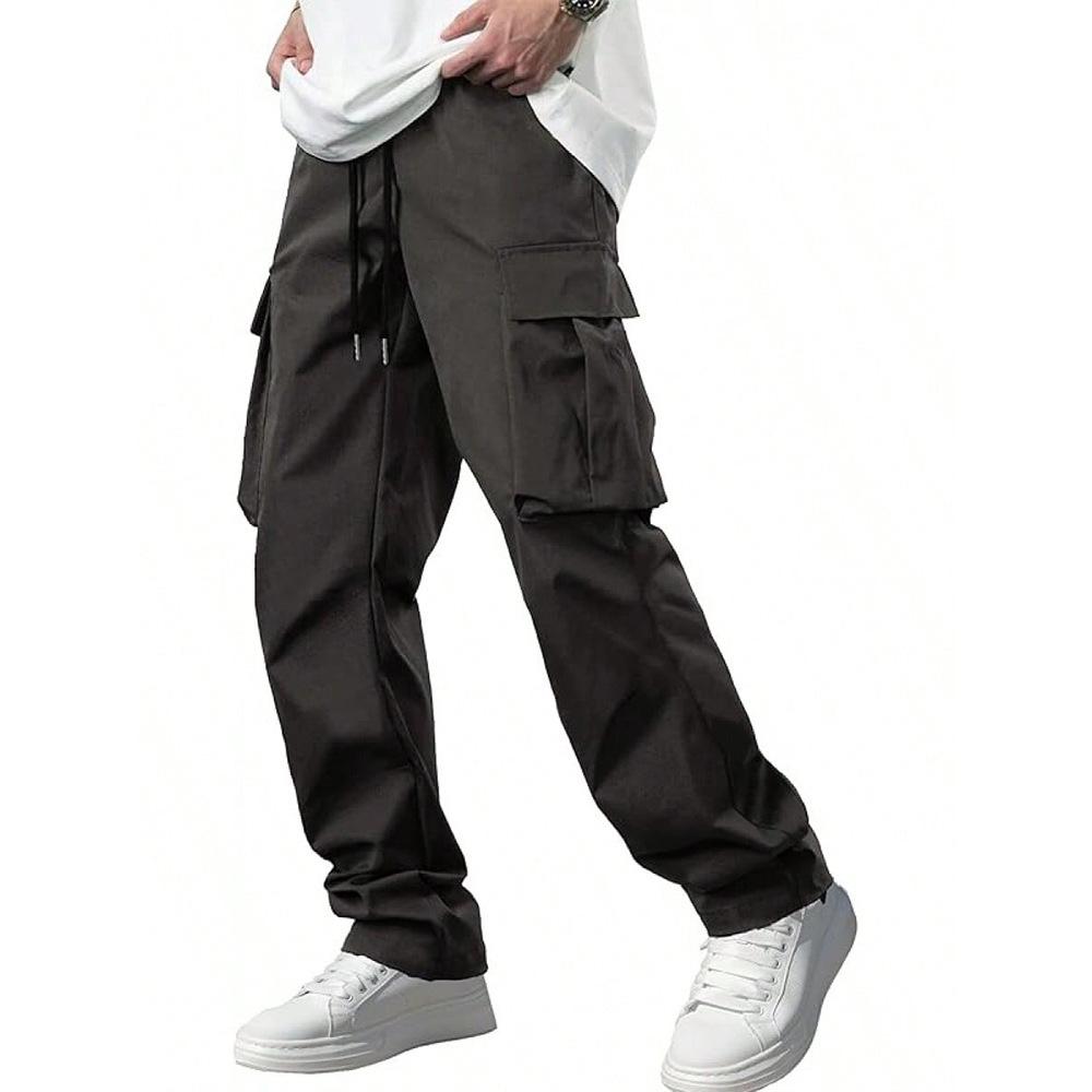 Men's Handsome Loose Straight-Leg Workwear Casual Pants