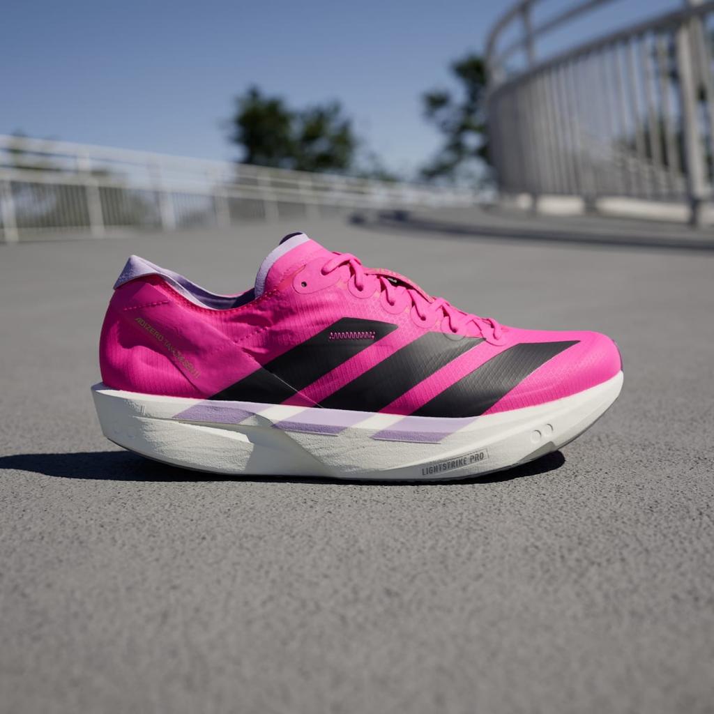 adidas Adizero Takumi Sen 11 JQ2812 Unisex Performance Sports Shoes Shock Pink / Aurora Black / Powder Plum