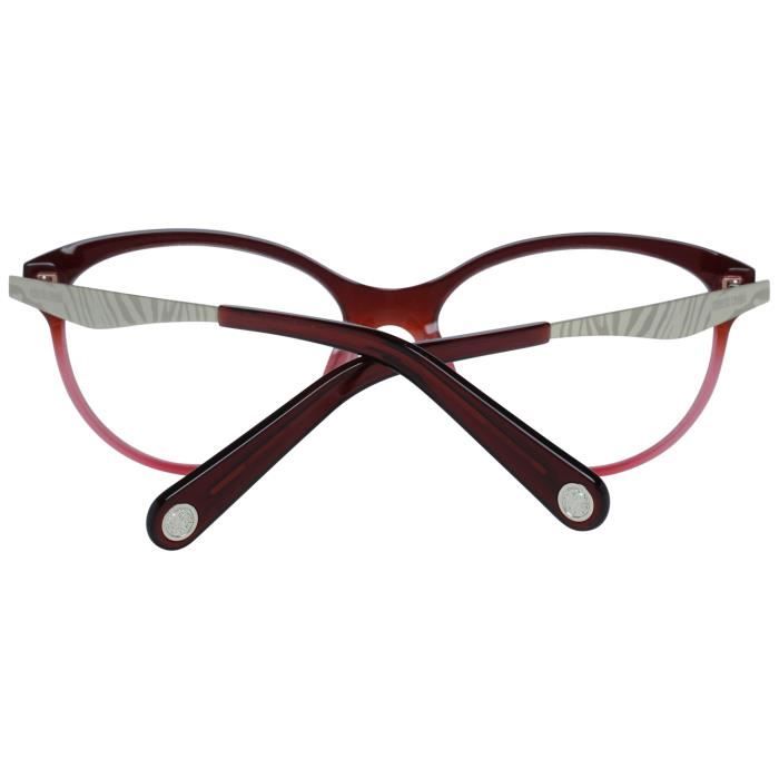 Lunettes - Roberto Cavalli - RC5094 - Burgundy - Taille 51 - Monture Métal &amp; Plastique