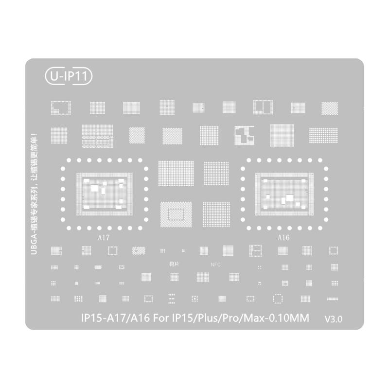 High Hardness Steel Solder Template Stencil Circuit Board Making Proofing Hole Mainboard Processing Board Repair