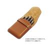 Pilot Somes Cowhide 5 Pen Sheaths Brown SLS5-01-BN