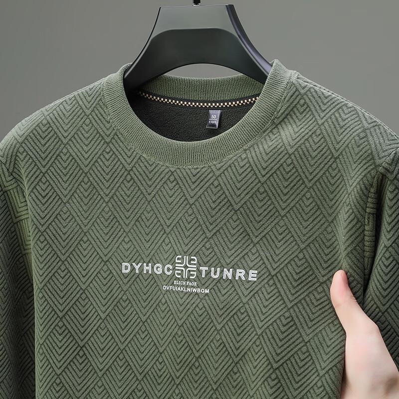 

Firstview Men s Fleece-Lined Round Neck Sweatshirt 2XL