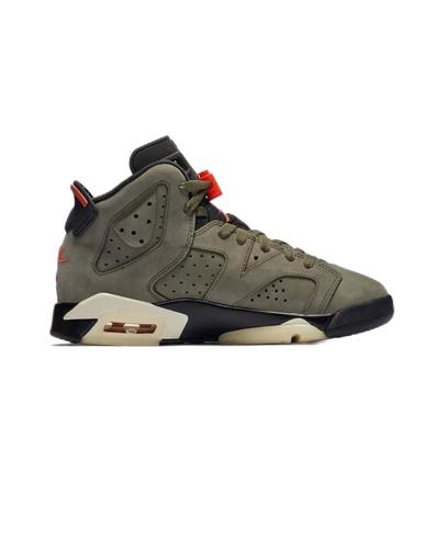 Air Jordan 6 Retro X Travis Scott Mid Olive Jordan 6 AJ6 TS CN1085-200