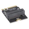 M.2 SSD Adaptör Kartı KEY A E NGFF'den Nvme Solid State Sürücüye Dikey Adaptör Kartı