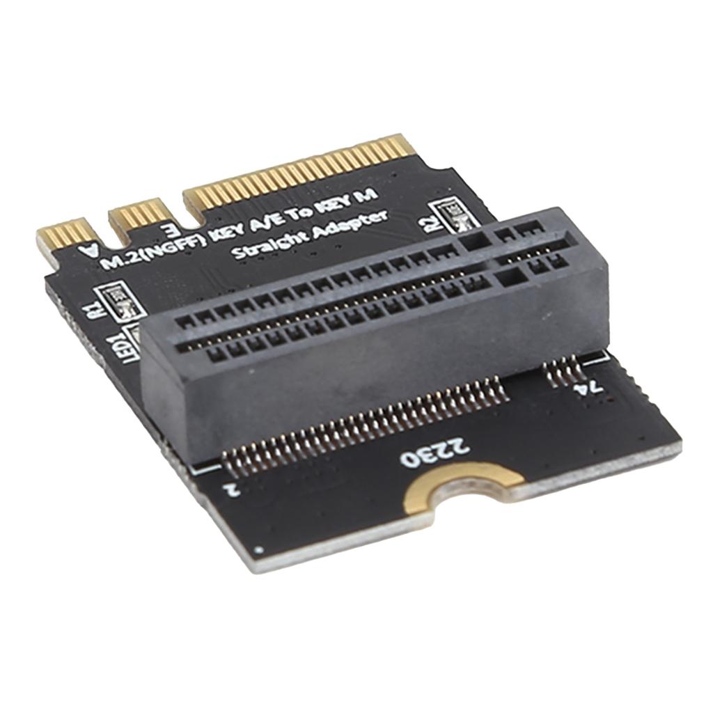 M.2 SSD Adaptör Kartı KEY A E NGFF'den Nvme Solid State Sürücüye Dikey Adaptör Kartı