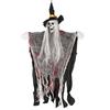 Skeleton Hanging Ghost 4-Piece Halloween Decoration Hooded Skeleton Hanging Ghost House Secret Room Scene Arrangement Props