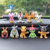9-piece set of cute Japanese Digimon Adventure anime figures, including Agumon, Patamon, and Gabumon. PVC tabletop figurines.
