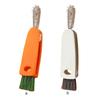 Milk Bottle Groove Brush Carrot-shaped Multifunctional Dust Remover Three-in-one Plastic Cleaning Tools Household Accessories