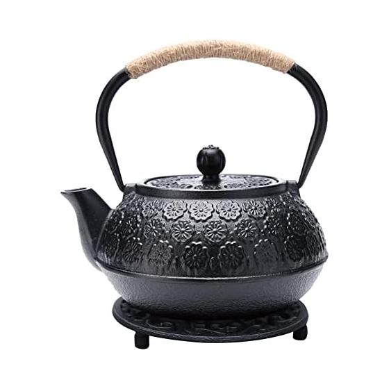 Nambu Ironware pot holder, pot holder, cast iron teapot holder, kitchen, bottle holder, cooking utensil, flower shape
