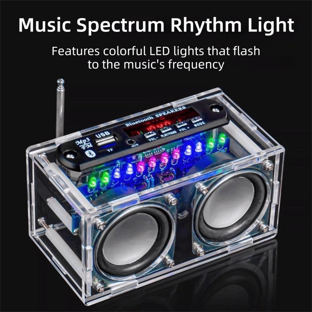 DIY Soldering DIY FM Radio Kit 87.5-108MHZ DIY Speaker Kit  Electronic Kit