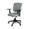 Waterproof Soft Texture Leather Material Pu Office Chair Cover Desk Chair Furniture Seat Back Covers Water Tolerant Computer Chair Slipcover