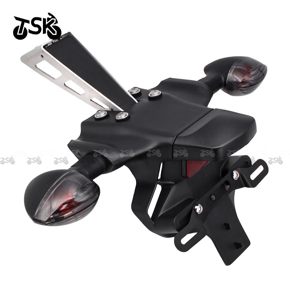 Für YAMAHA YZF R6 2006 2007-2016 Hinterradabdeckung Schmutzfänger Abdeckung Kennzeichenhalter Rücklicht Halter Motorrad Zubehör