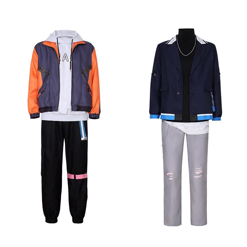 Project Sekai Colorful Stage Feat 3rd Anniversary Vivid BAD SQUAD Shinonome Akito Aoyagi Toya Mikku Uniform Outfit Anime Cosplay