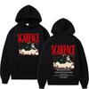 Klassischer Film Scarface Tony Montana Hoodie Damen Hip Hop Vintage Langarm Winterkleidung Damen Ästhetische Kleidung