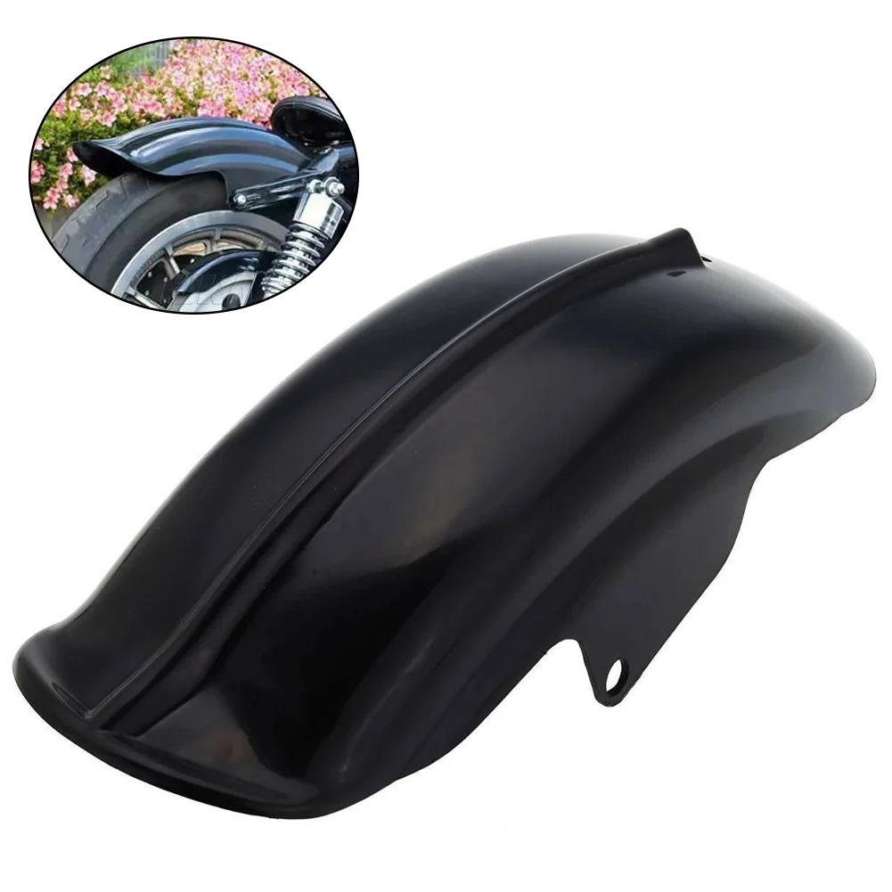 1pcs Black ABS Plastic Motorcycle Rear Fender Mudguard Protector Cover for Harley Davidson 883 XL1200 Bobber Race Racer 2025 New
