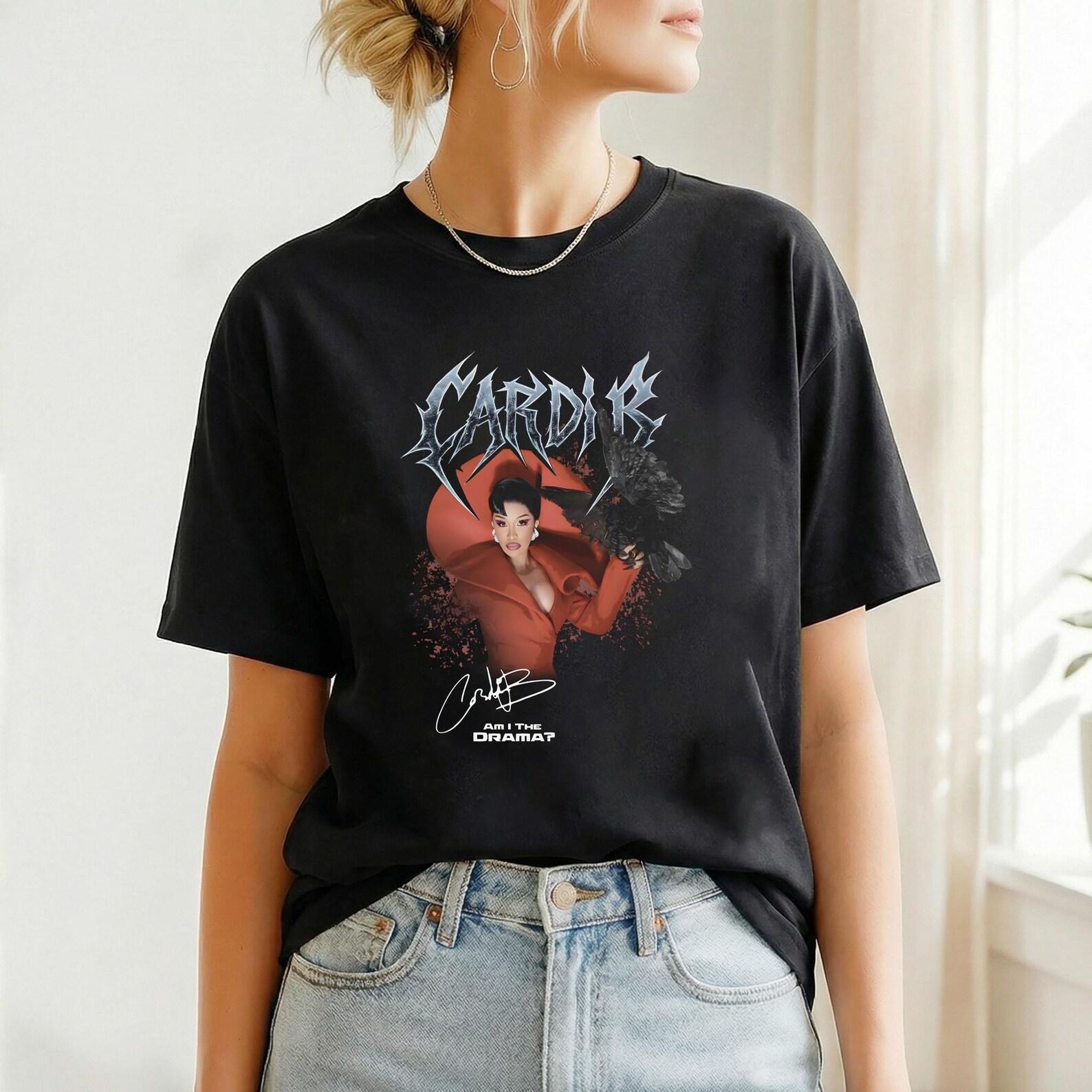 Cardi B Tour 2026 Shirt, Cardi B Little Miss Drama Tour 2026 Shirt, Cardi B Fan Gift, Cardi B Concert Merch, Cardi B Am I the Drama Shirt M