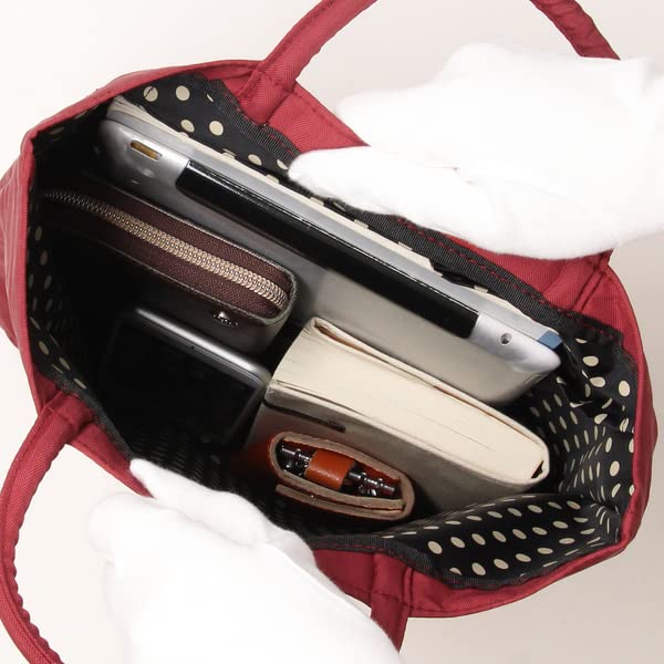 Bestickte Tasche von Atsuko Matano (Freundliche Katzen) (Damen) [35cm Hoch x 30cm Breit] Khaki Einheitsgröße