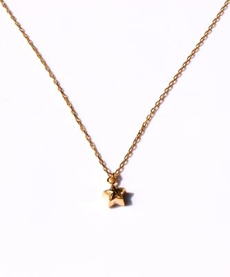 Bonbeau Mini Star Pendant Simple Necklace Mini Star Pendant Point Chain Necklace