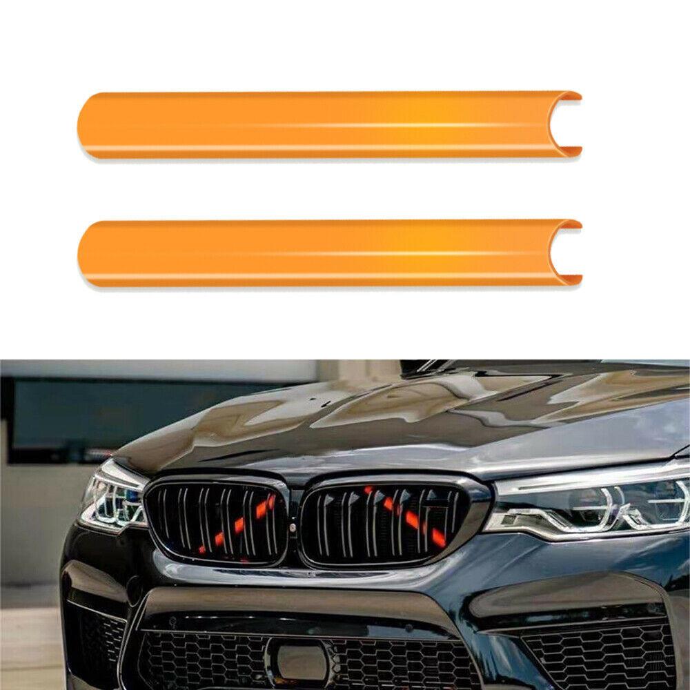 Upgrade Your Car\'s Look with Stylish Front Grille Trim Strips for BMW F10 F02 F11 No Deformation No Discoloration