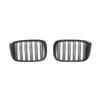 Pair Double Slat Car Front Grill Grilles Kidney Grill For BMW X3 G01 G08 X4 G02 2018    Racing Grilles Car Styling