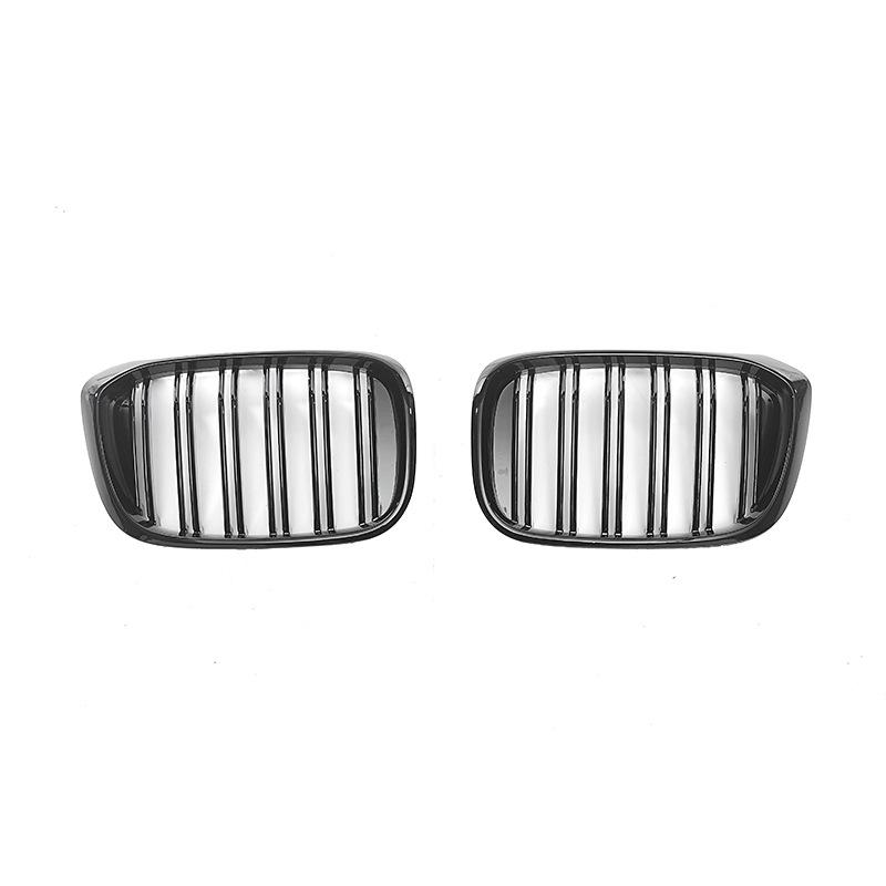 Pair Double Slat Car Front Grill Grilles Kidney Grill For BMW X3 G01 G08 X4 G02 2018    Racing Grilles Car Styling