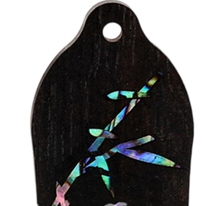Bell Shape Trusses Rod Cover Plate with Screws 2 Holes Decorative Protection Case Electric Guitar Trusses Rod Cover