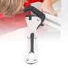 Auto Adjusting Pipe Wrench Steel Compact Ergonomic Handle Multifunctional for Auto Repair Home Maintenance