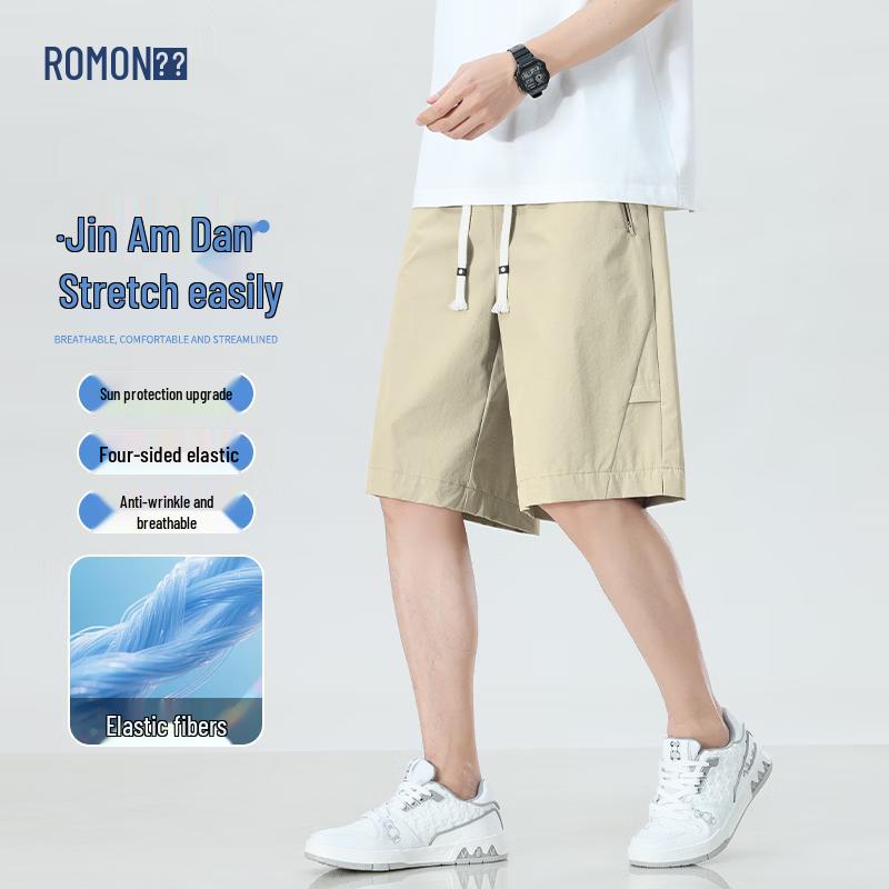 ROMON Men's Summer Sports Shorts