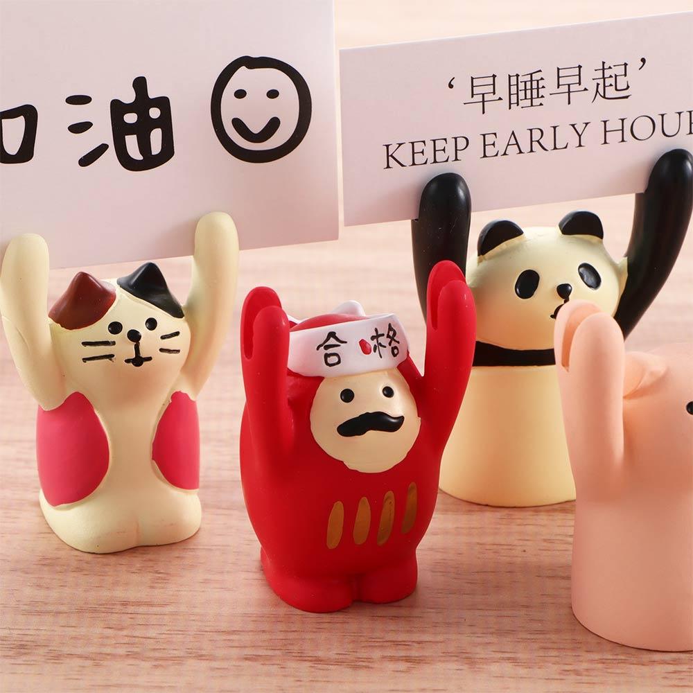 Lovely Picture Clip Message Photo Holder Cat Panda Card Holder Memo Clip Memo Holder Photo Clip