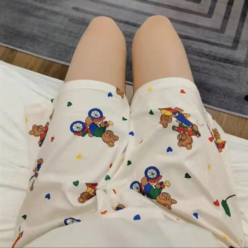 

Gingham Sweet Breathable Home Walking Fresh Pajama Pants Shorts-Balloon Bear Free size 35.00 kg-55.00 kg