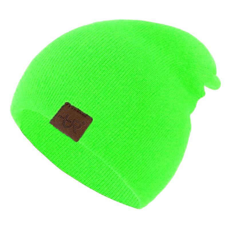 1 Pcs Unisex Beanie Hat Casual Beanie For Men & Women Warm Soft Knitted Hat Stylish Plain Daily Winter Hat