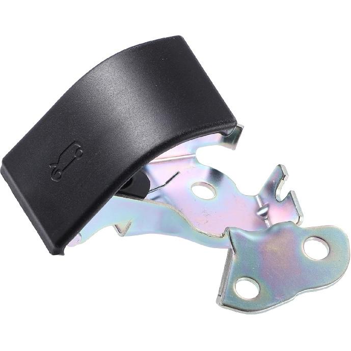 Motoforti Front Hood Latch Lock Actuator Assembly, Hood Bonnet Release Lever Latch, for Mini Cooper 2007-2015, Plastic Metal, 51237149591, Black