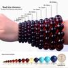 High-Quality Natural Blue Moonstone Cat's Eye Bracelet - Midnight Elf Ice Crystal Gemstone