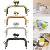 Handle Bag Accessories Metal Purse Frame Kiss Clasp Vintage Bag Kiss Clasp Lock Bag Clasps DIY Craft