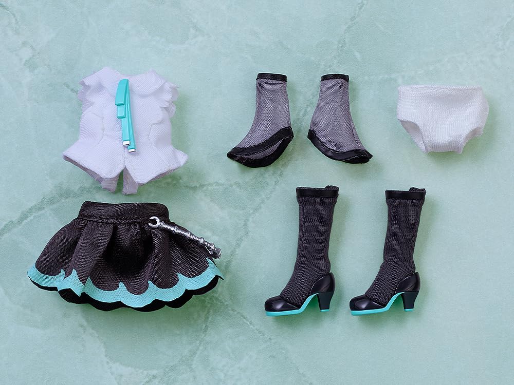 GOOD SMILE COMPANY Nendoroid Doll Piapro Characters Hatsune Miku NT and Plastic Painted Movable Figure Non-Scale Cloth, Magnet,