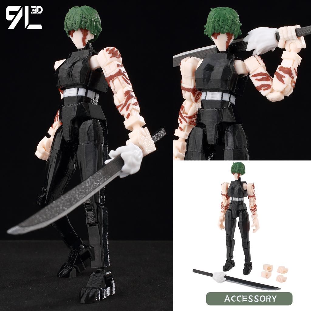 Printed Multi-Joint Action Figure T13 Titan13 Jujutsu Kaisen Sukuna King Of Curses Dummy13 Lucky13 Anime Model Kit Toys