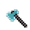 Steve Design Blue Diamond Sword Soft Eva Foam Toys Minecrafte Axe Shovel Sword Boys Lovely Toys For Children Fans Birthday Gifts