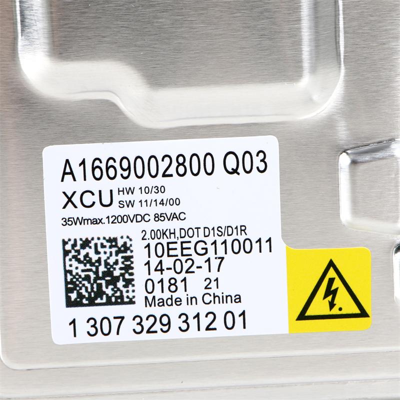 Reflektor samochodowy HID D1S D1R jednostka sterująca balastem ksenonowym 130732931201 A1669002800 dla Mercedes GLK300 GLK350 2013-2014